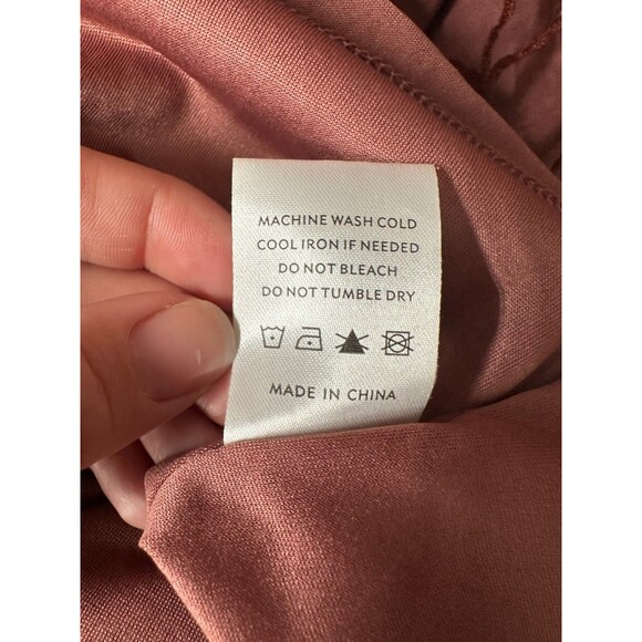 Baltic Born Leslie Dress Size 1XL Dusty Clove Velvet Burnout Maxi Short Sleeve - Picture 15 of 16